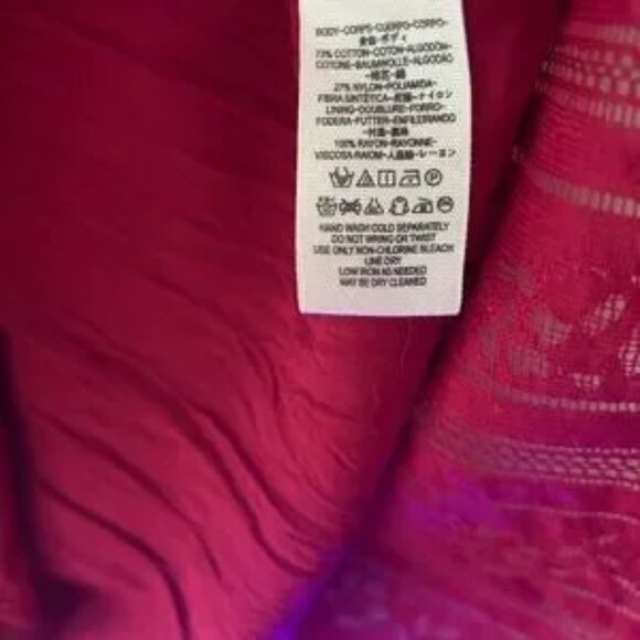 Free People Tu Es La Red Lace Mini Dress (Small) - Picture 3 of 5